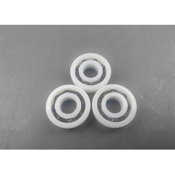 Jaula de nylon de los transportes de cerámica des alta temperatura blancos de CE695ZR 5x13x4m m con las bolas del nitruro de silicio