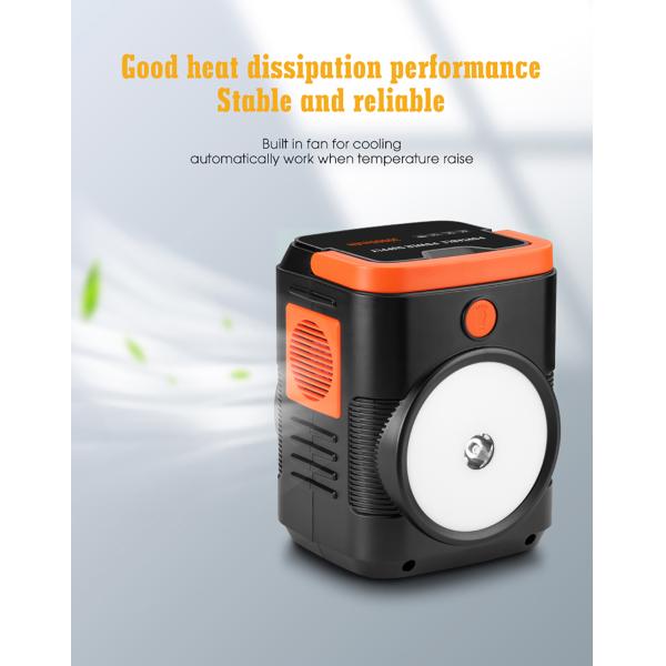 100 Вт солнечная портативная электростанция батарея 110 В 220 В генератор для кемпинга на открытом воздухе