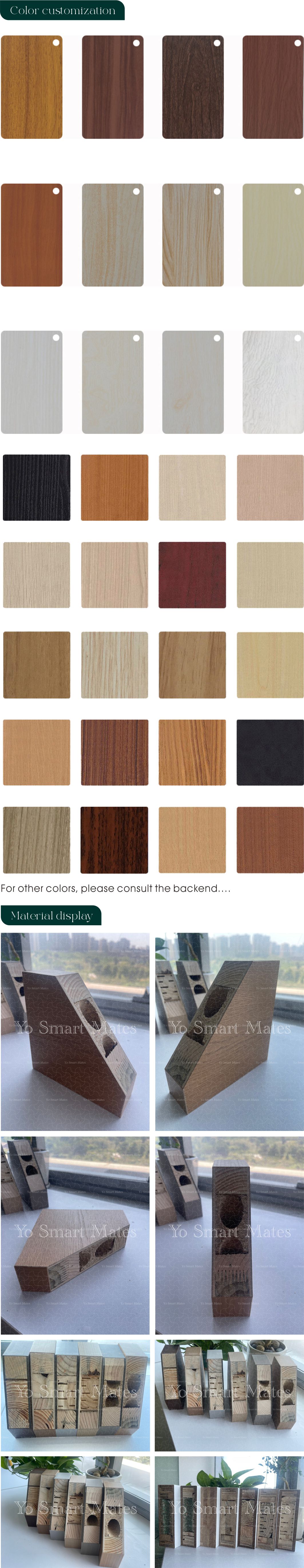 Modern Custom Design Well Sealed Solid Wood Door for House Entrance and Private Villa Solid Wood Interior Door