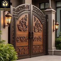 Create A Stunning Entrance For Your Garden With A Fireproof And Low-Maintenance Aluminum Garden Gate