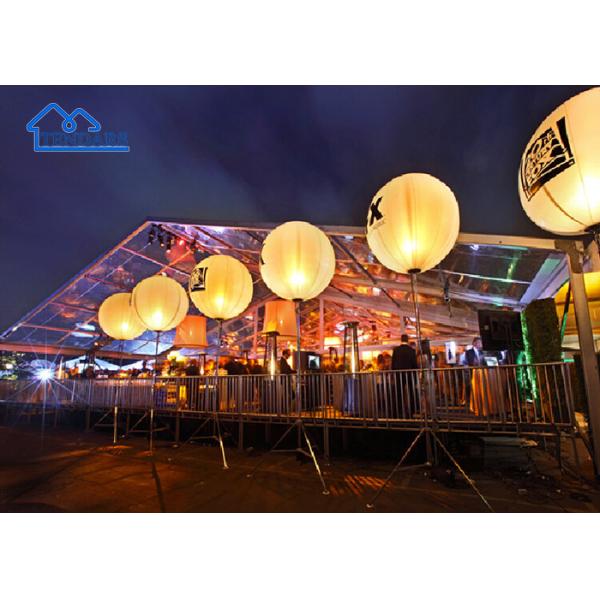 Full-Sidewall Garden Party Marquee Tents Hard-Pressed Aluminum Double-Layer Roof Reception Canopy Structure