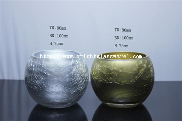 Prefect luxury design hurricance glass candle holder