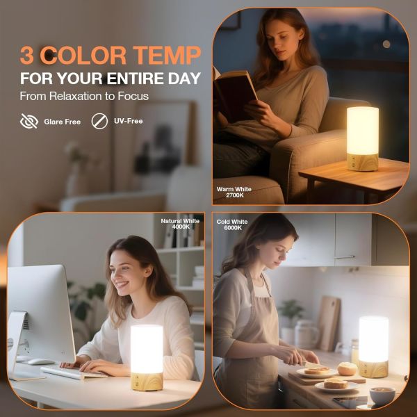 Customizable 10000 Lux Lamp Dimmable Seasonal Affective Disorder Lamps With Timer Function