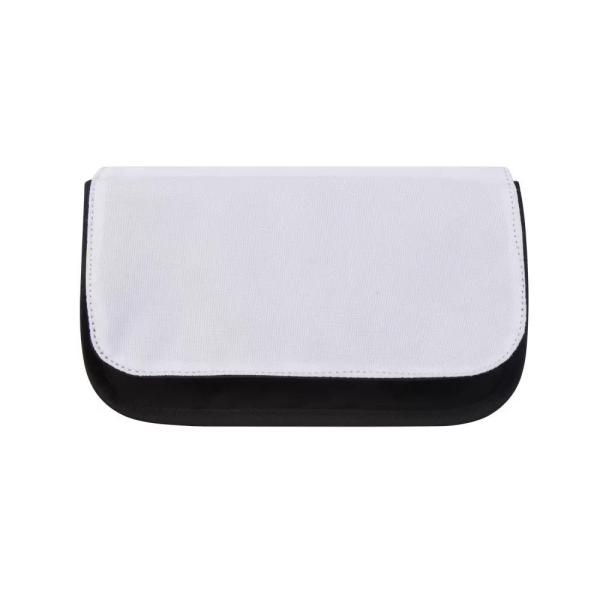 Double Layer Flip Pencil Bag Sublimation Makeup Bag For DIY Photos Printing