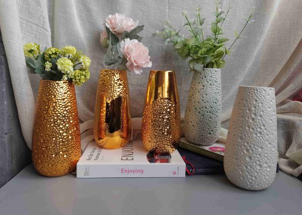 Factory Direct Supply Classic Handmade Pottery Clay Flower Pot Porcelain Ceramic Statued Vase For Home Decor