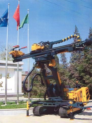 Hydraulic Crawler Drills With High Rotation Speed for Double Motor Lifting Force 50KN