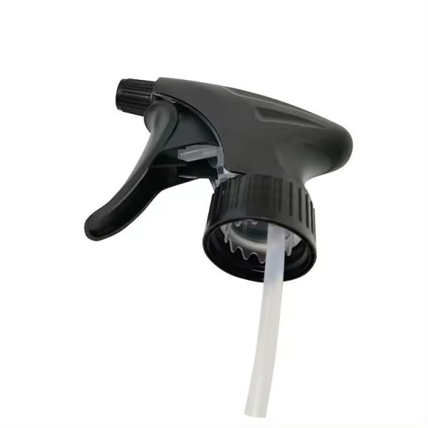 Pulvérisateur à gâchette de jardin miniature professionnel en plastique PP blanc bleu noir de 28 mm