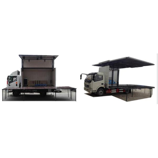 Алюминиевая сплав мобильный трейлер 12500*2500*1550мм Гидравлический трейлер