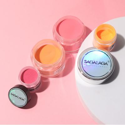Private Label Glitter Color Acrylic Nail Powder 2 in 1 for Nail Salon Manicure Excellent Nail Art Effect Certificate MSDS
