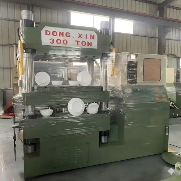 Melamine Short Cycle Hydraulic Press Machine 300TON For Melamine Tableware Making