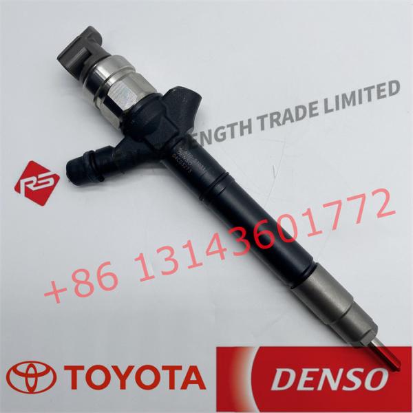 Genuine Common Rail Diesel fuel injector 23670-59017 095000-8060 For Toyota Land Cruiser 1VD-FTV