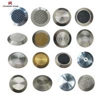 3.25mm Around  Stainless Steel Tactile Studs Tactile Walking Surface Indicators 35 X 3.25mm