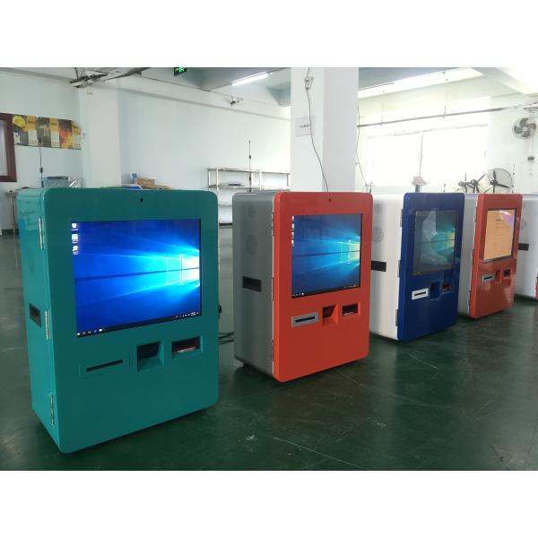 Стенный киоск с ЖК-дисплеем односторонний банкомат с RFID-читателем