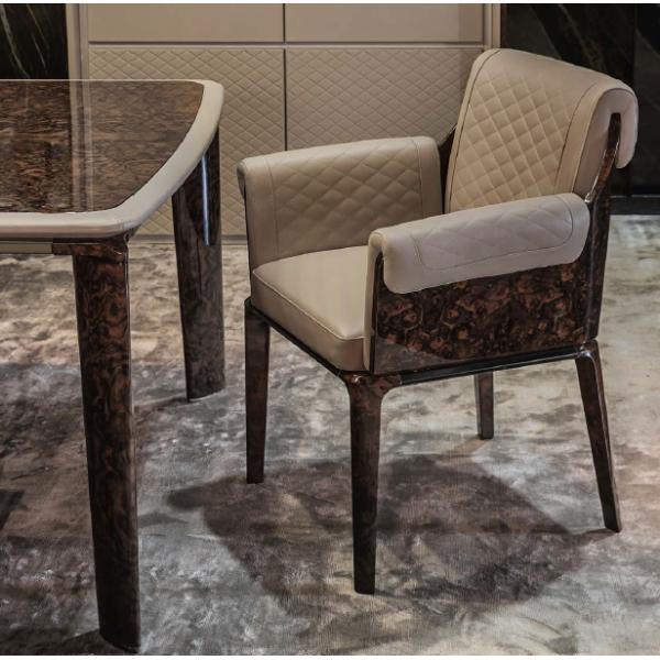 Formal Kitchen Dining Room Parsons Chairs Set Luxury Modern Furnitures