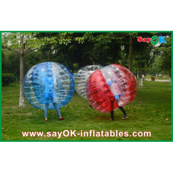 Wholesale Human Inside Bubble Soccer Ball Suit Bumperball PVC Inflatable Body Bumper Ball For Family Sports