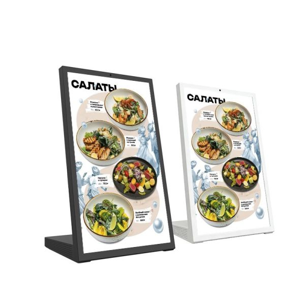 8-inch HD Display Restaurant Ordering Tablet with RK3399 Hexa-core Processor and L-Shaped Touch Design