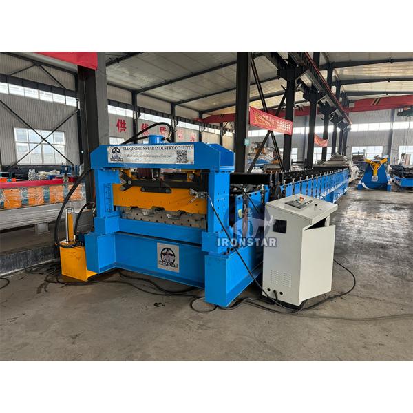 “Ecuador 1000mm Decking Floor Machine Metal Floor Deck Roll Forming Machine Steel Roof Deck Production Line Factory Direct 1000mm 3 Rib Floor Deck Roll Forming Machine 3 Rib Floor Deck Panel Machin”