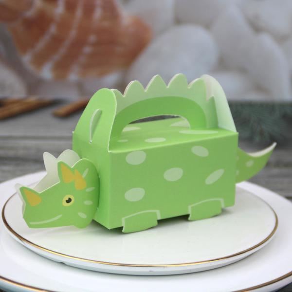 Glossy Lamination Dinosaur Candy Boxes For Baby Shower Chocolate