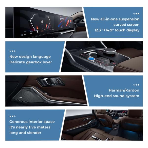 BMW I3 EV Pure Electric Sedan Max Range 592km Fast Charge 0.68h Left-Hand Drive BMW I3 2023 EDrive For Sale