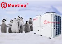 Ultra - máquina de poupança de energia EVI Heat Pump For Air da baixa temperatura a molhar no tempo frio onde os pinguins vivem