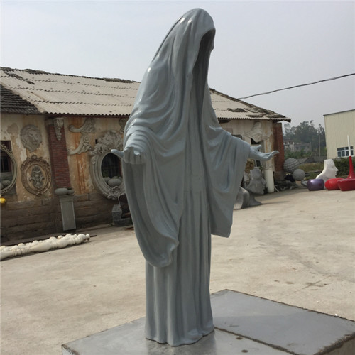 Death Azrael Halloween Fiberglass Outdoor Statues 80cm 120cm 150cm 180cm