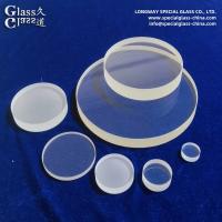 Vidrio óptico de borosilicato y lentes de ventana Alta transmisión Más del 90%