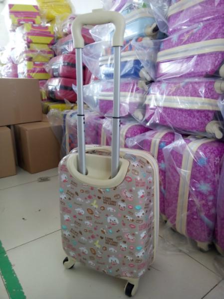 hot sale lovely kids trolley luggage bag suitcases in baigou baoding hebei China Factory