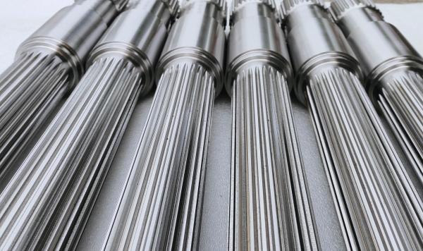 Extrusora de parafuso duplo Componentes Durável de alta força de torque Eixo