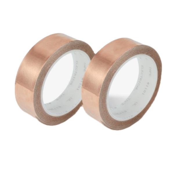 3M Double Sided Conduction 1181 Copper Foil Tape 23 Inches X 16.5 Yards Seamless Metal Tape
