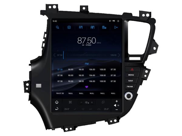 12.1 Screen Tesla Vertical Android Screen For Kia K5 Optima 2011-2021 Car Multimedia Stereo GPS Carplay Player