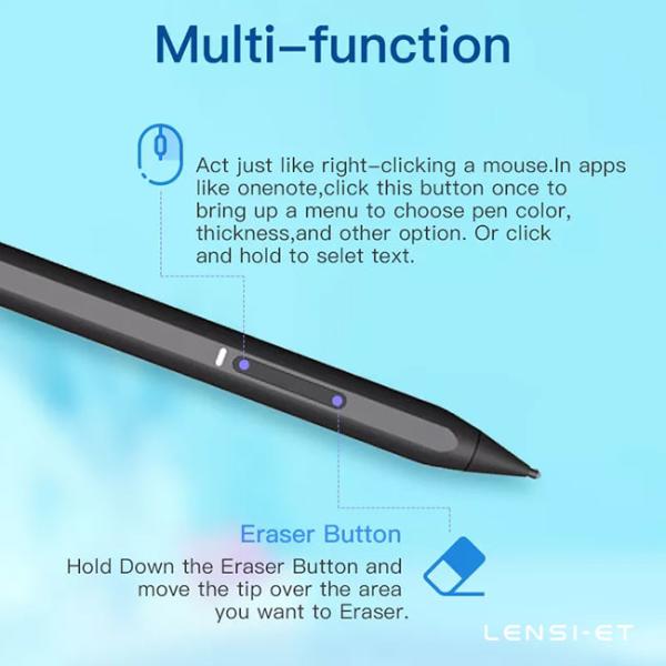 USI Protocols White Stylus Pen Chrom Ebooks Active Stylus Pen с отклонением ладони