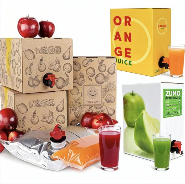 Waterproof Bag In Box Packaging Environmentally Friendly Alkali Resistance BIB Packaging