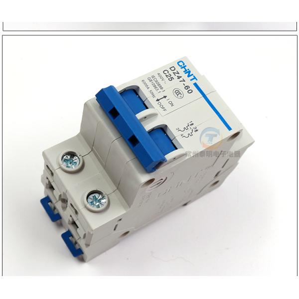 Disyuntor miniatura 6~63A, 80~125A, 1P, 2P, 3P, 4P de Chint DZ47-60 para la protección de circuito AC220, 230V, uso 240V