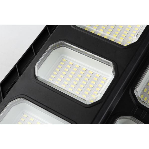100W 10000MAH Solar Street Light with ABS Plastic Housing Motion Sensor and Dimming Mode for Maximum Energy Saving LED Solar Street Light