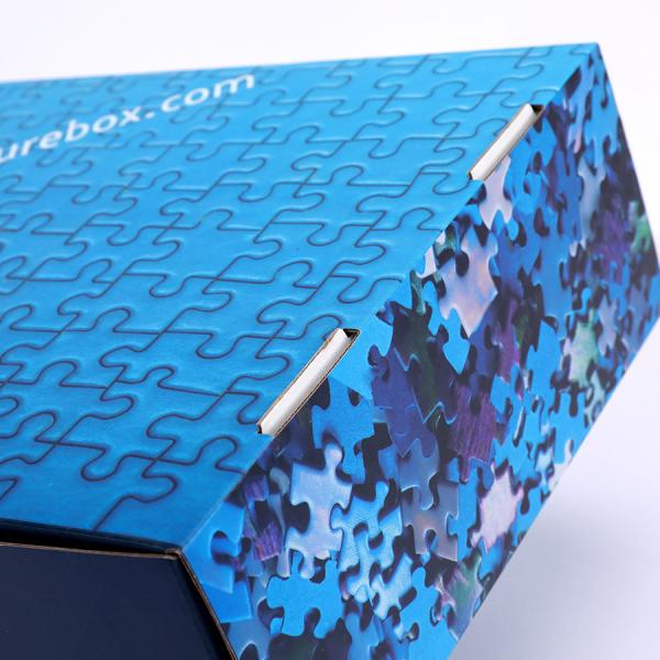 Caixa de correio personalizada com logotipo personalizado, puzzles impressos, com laminação brilhante
