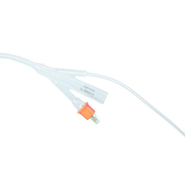 Medical 10 Angel Disposable One Way Latex Foley Catheter With Logo Printing