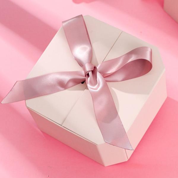 Christmas Decoration Recycled Paper Cans Packaging Gift Box Round Cardboard Boxes