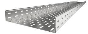 Electro-Galvanized Perforated Cable Tray Width 50mm 1200mm Suitable for All Sizes