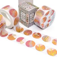 O costume faz a álbum de recortes impresso fitas holográficas de Washi dos artigos de papelaria de Kawaii da folha