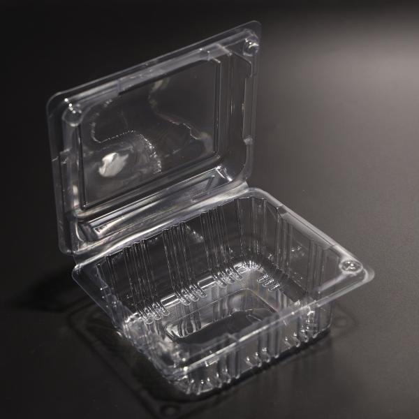 Contenants alimentaires en PET transparents et polyvalents pour les fruits frais personnalisables