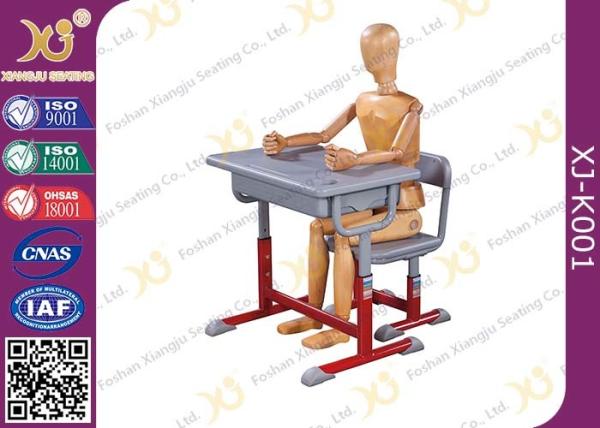 High Adjustable Student Desk And Chair Set For Primary School E1 Grade Eco-friendly