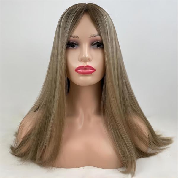 Upgrade Your Look with Lace Top European Human Hair Jewish Women Wig Kosher Wigs