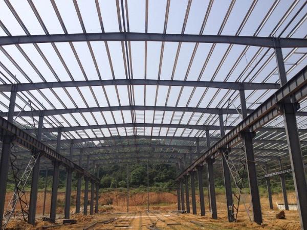 Oficina da construção de aço da seção de H  Armazém com conexão de parafuso de grande resistência