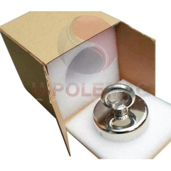 Диа 60 мм 350 фунтов Сила Неодимовый магнит рыболовный комплект с D10 мм x L10M размер веревки