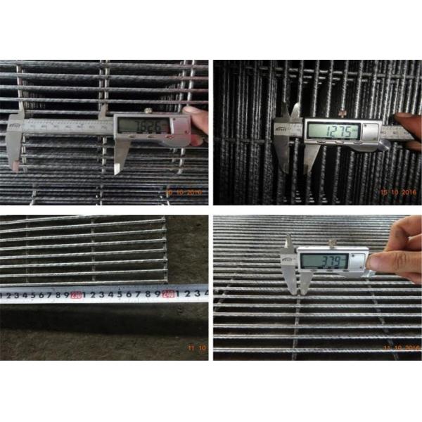 3m High Galvanized Anti-Climp 358 Fence