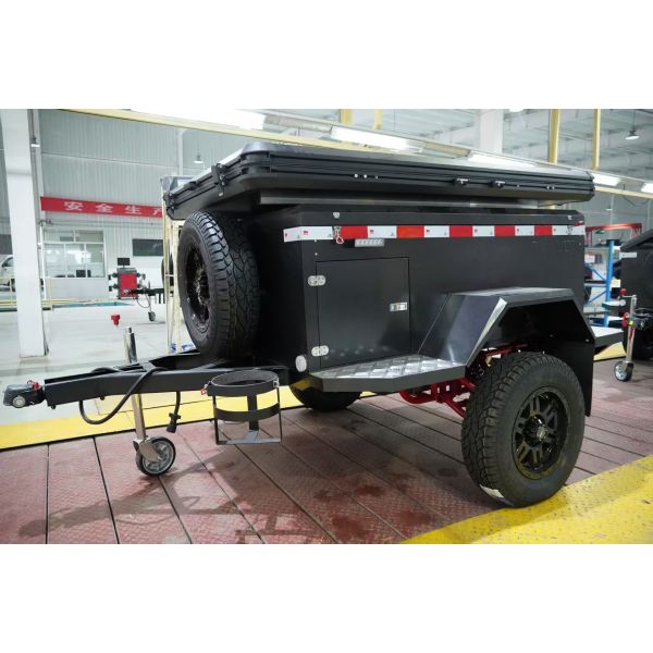 Factory Price 4x4 Small Mini Trailer Off-road Vehicle Standard Camping Trailer Outdoor Self-driving Camper Travel Trailer