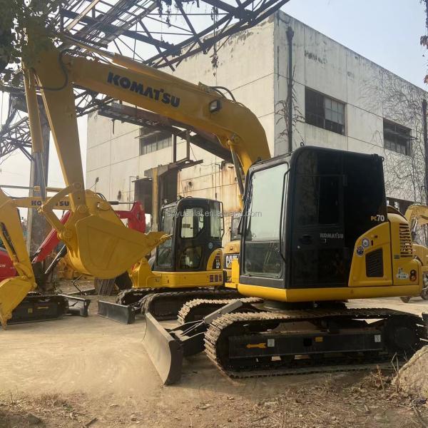 Использованный KOMATSU PC70 PC70-8 70 EXCAVATOR,komatsu pc70 pc60 pc78 в хорошем состоянии,komatsu pc60-8 78-8 на складе