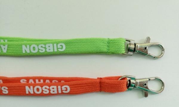OEM Custom Polyester Lanyards For Promotion Gifts , Silk Screen Printed