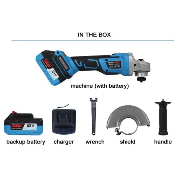 21V Electric Angle Grinder DBLAG100 Ideal for General Purpose Grinding and Polishing