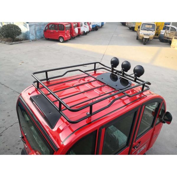 Closed Electric Tekerlekli 2.45m 0.38t Cabin Tricycle